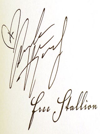 FREE STALLION SIGNED Poems