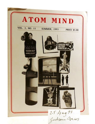 Item #185481 ATOM MIND VOL. 3 NO. 11 SUMMER 1993 SIGNED. Judson Crews A. D. Winans