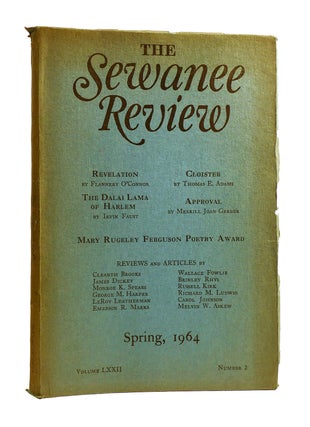 Item #185507 THE SEWANEE REVIEW VOLUME LXXII NUMBER 2 SPRING 1964. Andrew Lytle, Russell Kirk...