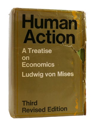 Item #185634 HUMAN ACTION : A Treatise on Economics. Ludwig Von Mises