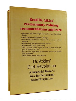 DR. ATKINS' DIET REVOLUTION THE HIGH CALORIE WAY TO STAY THIN FOREVER
