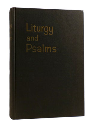 Item #185775 THE LITURGY OF THE REFORMED CHURCH IN AMERICA TOGETHER WITH THE PSALTER. Gerrit T....