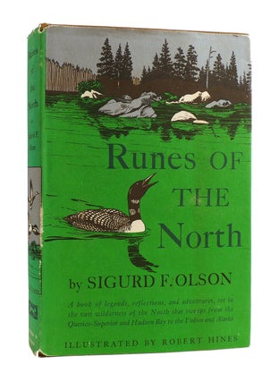 Item #186018 RUNES OF THE NORTH. Sigurd F. Olson