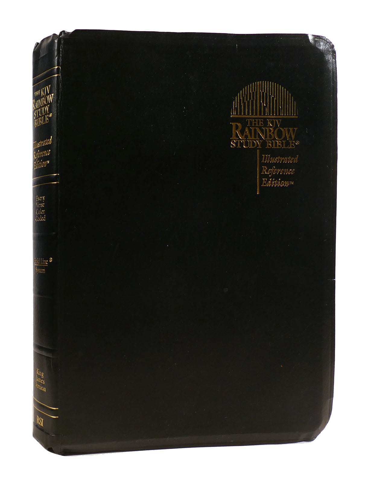 THE KJV RAINBOW STUDY BIBLE | King James Holy Bible | Illustrated ...