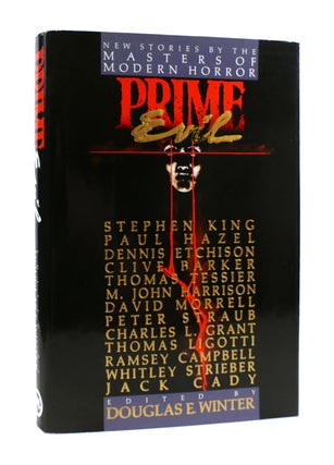 Item #186098 PRIME EVIL New Stories by the Masters of Modern Horror. Douglas Winter, Clive Barker...