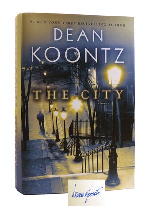 Item #186174 THE CITY SIGNED. Dean Koontz