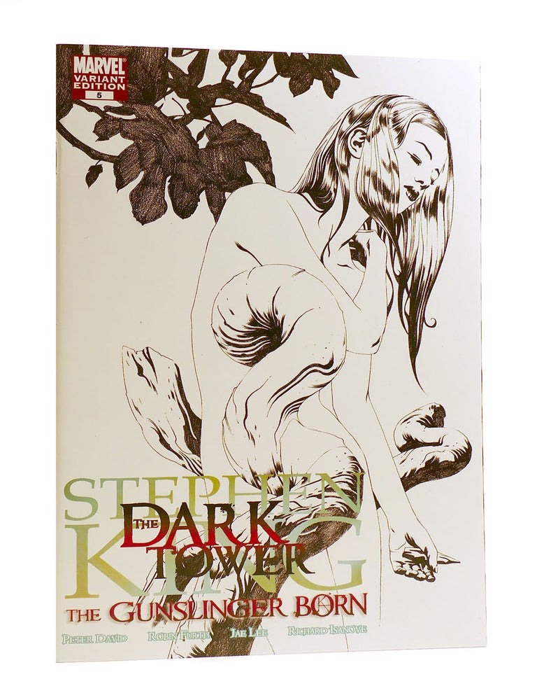 Item #186303 STEPHEN KING'S THE DARK TOWER: THE GUNSLINGER BORN NO. 5. Robin Furth - Stephen King Peter David.
