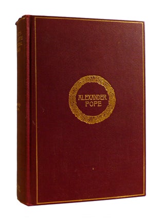 Item #186699 THE COMPLETE POETICAL WORKS OF ALEXANDER POPE. Alexander Pope