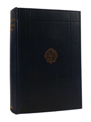 Item #186711 THE COMPLETE POETICAL WORKS OF PERCY BYSSHE SHELLEY. Thomas Hutchinson Percy Bysshe...