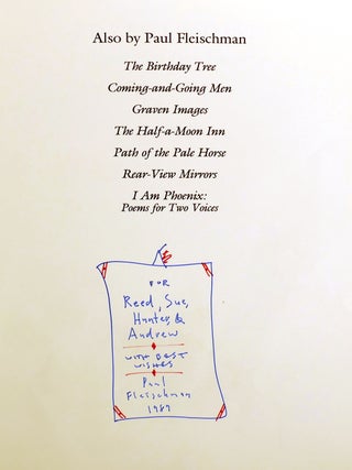 JOYFUL NOISE SIGNED; Poems for Two Voices