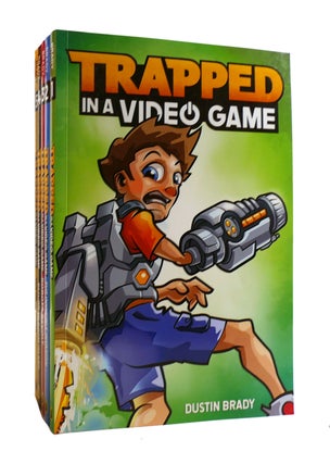 Item #186938 TRAPPED IN A VIDEO GAME VOLS. 1 - 5. Dustin Brady