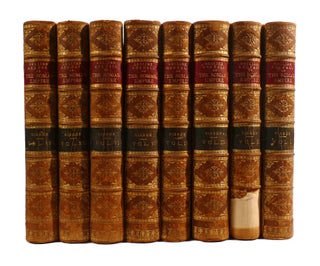 THE DECLINE AND FALL OF THE ROMAN EMPIRE IN 8 VOLUMES. Edward Gibbon.