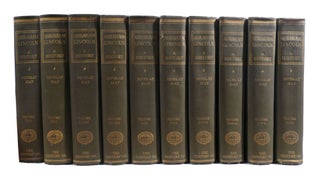 ABRAHAM LINCOLN: A HISTORY 10 VOLUME SET. John Hay John G. Nicolay.
