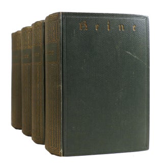 Item #187018 HEINRICH HEINE ALL WORKS IN TWELVE VOLUMES Twelve Volumes in 4 Books. Heinrich Heine