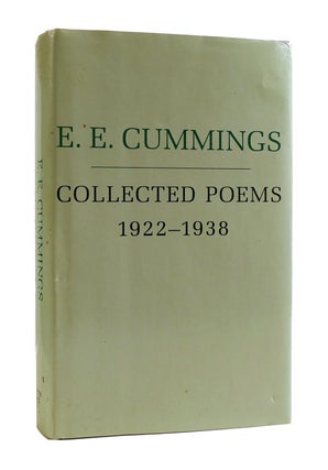 Item #187021 COLLECTED POEMS 1922-1938. E. E. Cummings