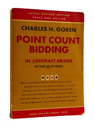 Item #187045 POINT COUNT BIDDING IN CONTRACT BRIDGE. Charles H. Goren