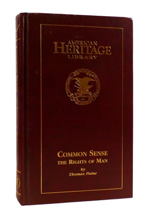 Item #187736 COMMON SENSE AND THE RIGHTS OF MAN American Heritage Library. Thomas Paine
