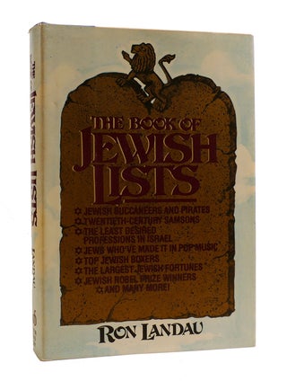 THE BOOK OF JEWISH LISTS