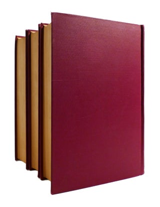 CAPITAL: A CRITIQUE OF POLITICAL ECONOMY IN 3 VOLUMES; Vol. I Capitalistic Production, Vol. II Capitalistic Circulation, Vol. III Capitalist Production As a Whole
