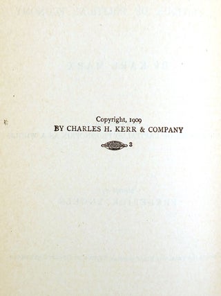 CAPITAL: A CRITIQUE OF POLITICAL ECONOMY IN 3 VOLUMES Vol. I Capitalistic Production, Vol. II Capitalistic Circulation, Vol. III Capitalist Production As a Whole