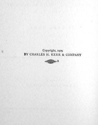 CAPITAL: A CRITIQUE OF POLITICAL ECONOMY IN 3 VOLUMES; Vol. I Capitalistic Production, Vol. II Capitalistic Circulation, Vol. III Capitalist Production As a Whole