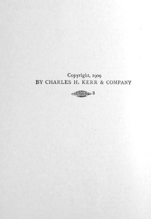 CAPITAL: A CRITIQUE OF POLITICAL ECONOMY IN 3 VOLUMES; Vol. I Capitalistic Production, Vol. II Capitalistic Circulation, Vol. III Capitalist Production As a Whole