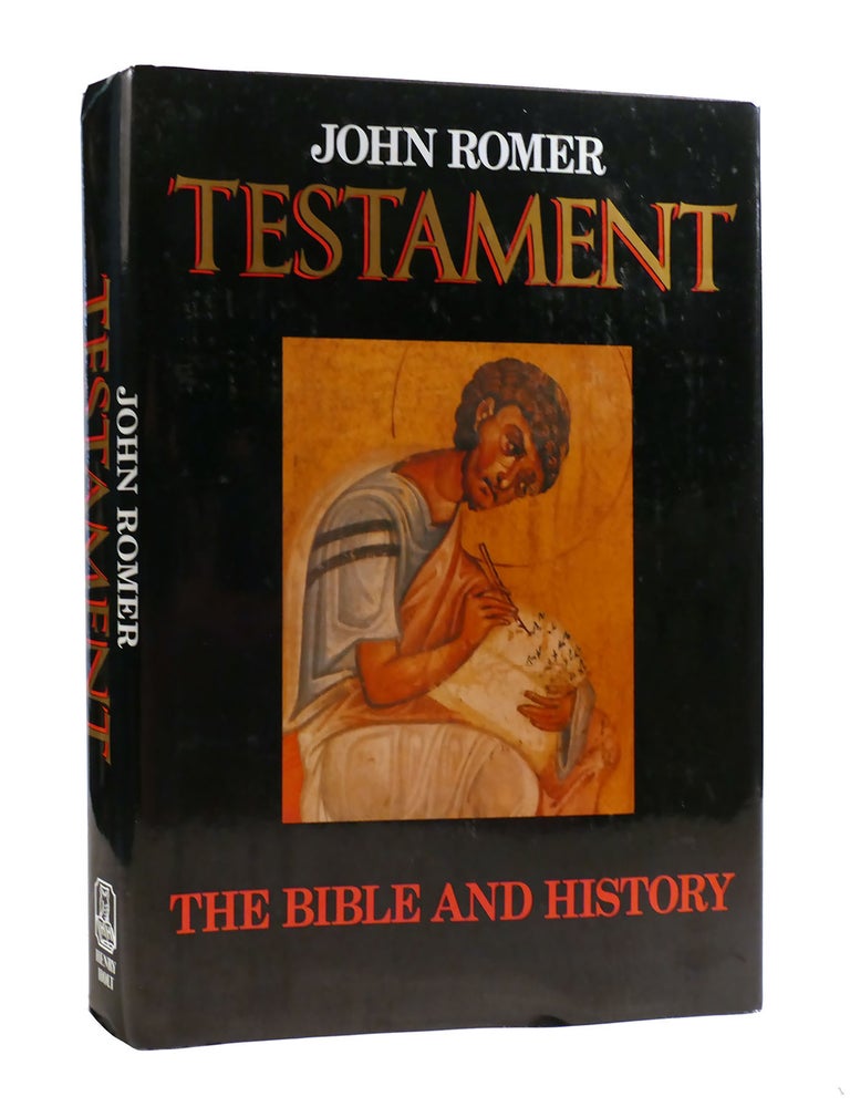 TESTAMENT The Bible and History | John Romer | First American Edition ...