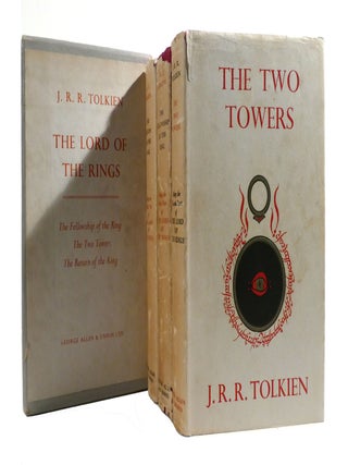 THE LORD OF THE RINGS - THE FELLOWSHIP OF THE RING, THE TWO TOWERS, THE RETURN OF THE KING. J. R. R. Tolkien.