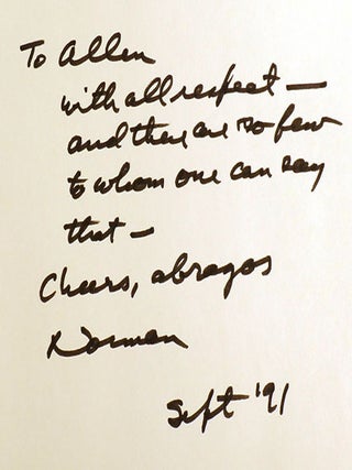 HARLOT'S GHOST; Signed