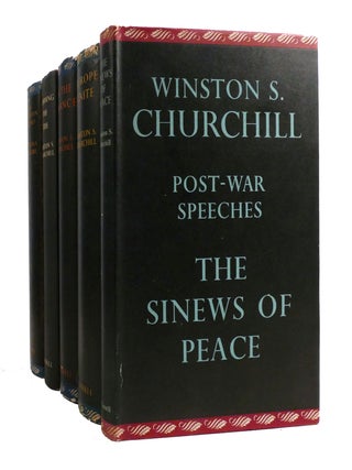 Item #190039 POST-WAR SPEECHES Sinews of Peace, Europe Unite, in the Balance, Stemming the Tide,...