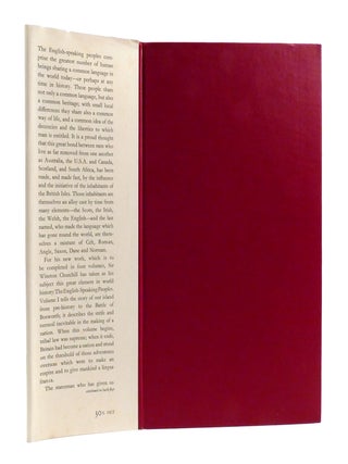 A HISTORY OF THE ENGLISH-SPEAKING PEOPLES 4 VOLUME SET