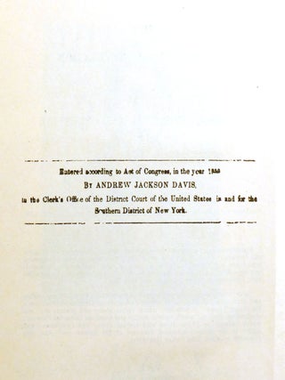 THE GREAT HARMONIA 5 VOLUME SET; A Revelation of the Seven Mental States, and of the Laws and Effects of Man's Relations to the Spiritual Universe