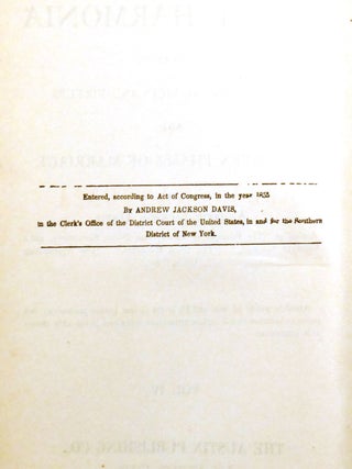 THE GREAT HARMONIA 5 VOLUME SET; A Revelation of the Seven Mental States, and of the Laws and Effects of Man's Relations to the Spiritual Universe