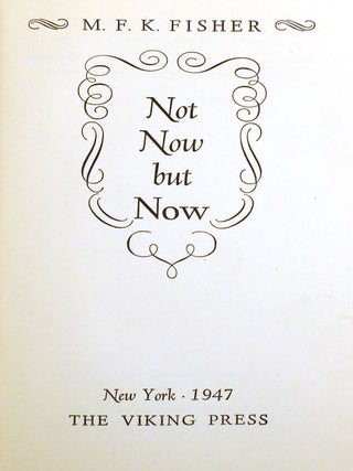NOT NOW BUT NOW