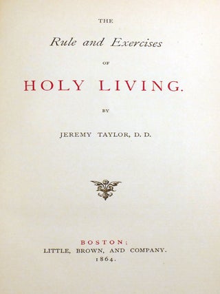 THE RULE AND EXERCISES OF HOLY LIVING