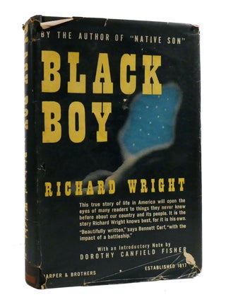 BLACK BOY; A Record of Childhood and Youth. Richard Wright.