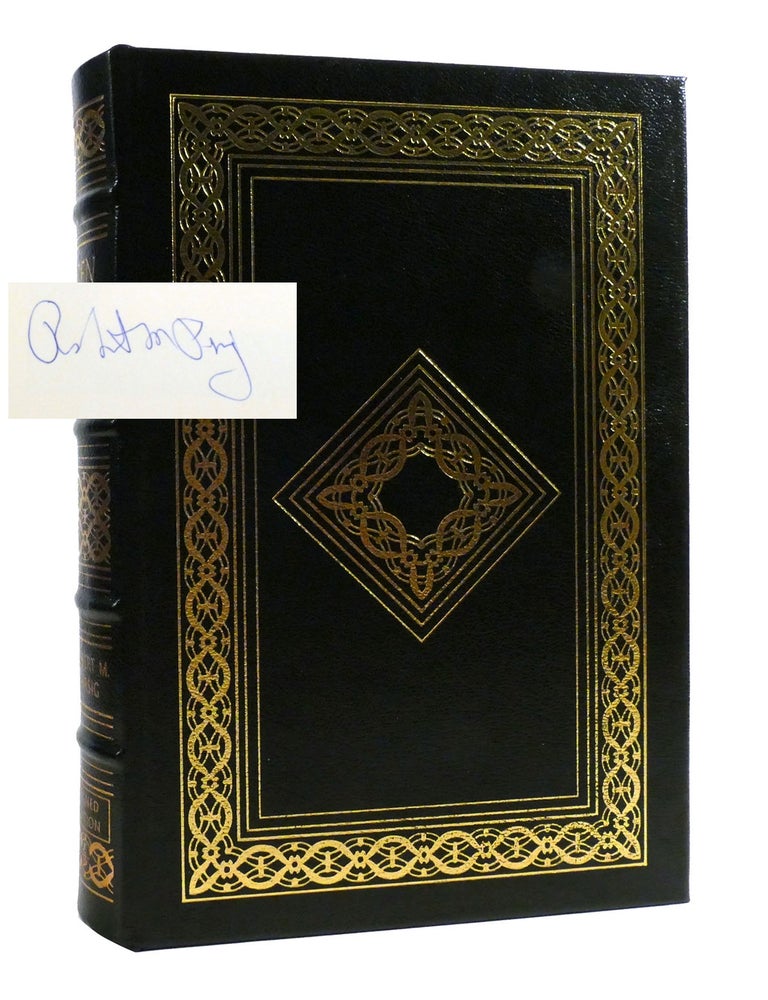 Item #191615 ZEN AND THE ART OF MOTORCYCLE MAINTENANCE; Easton Press Signed. Robert M. Pirsig.