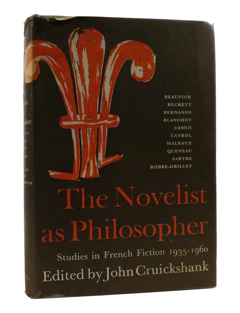 THE NOVELIST AS PHILOSOPHER Studies in French Fiction 1935-1960 | John ...