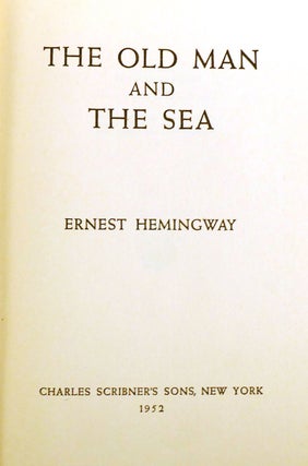 THE OLD MAN AND THE SEA