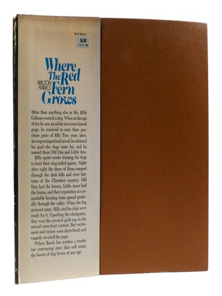 WHERE THE RED FERN GROWS SIGNED