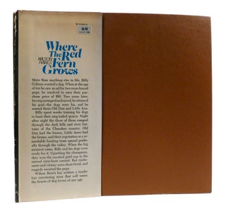 WHERE THE RED FERN GROWS SIGNED
