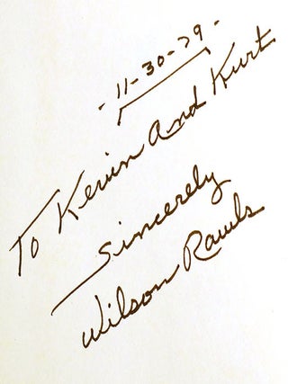 WHERE THE RED FERN GROWS SIGNED