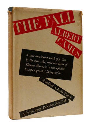 Item #193775 THE FALL. Albert Camus