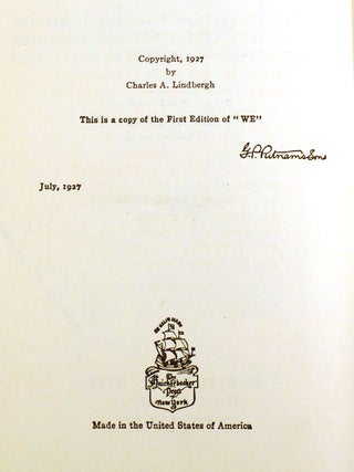 "WE"; Signed
