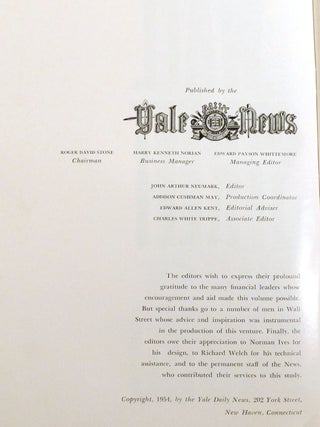 WALL STREET 1955; Investment Careers Procedures & Precepts