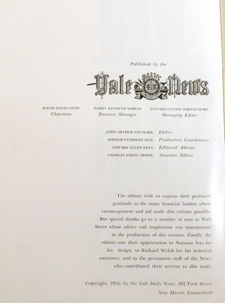 WALL STREET 1955; Investment Careers Procedures & Precepts