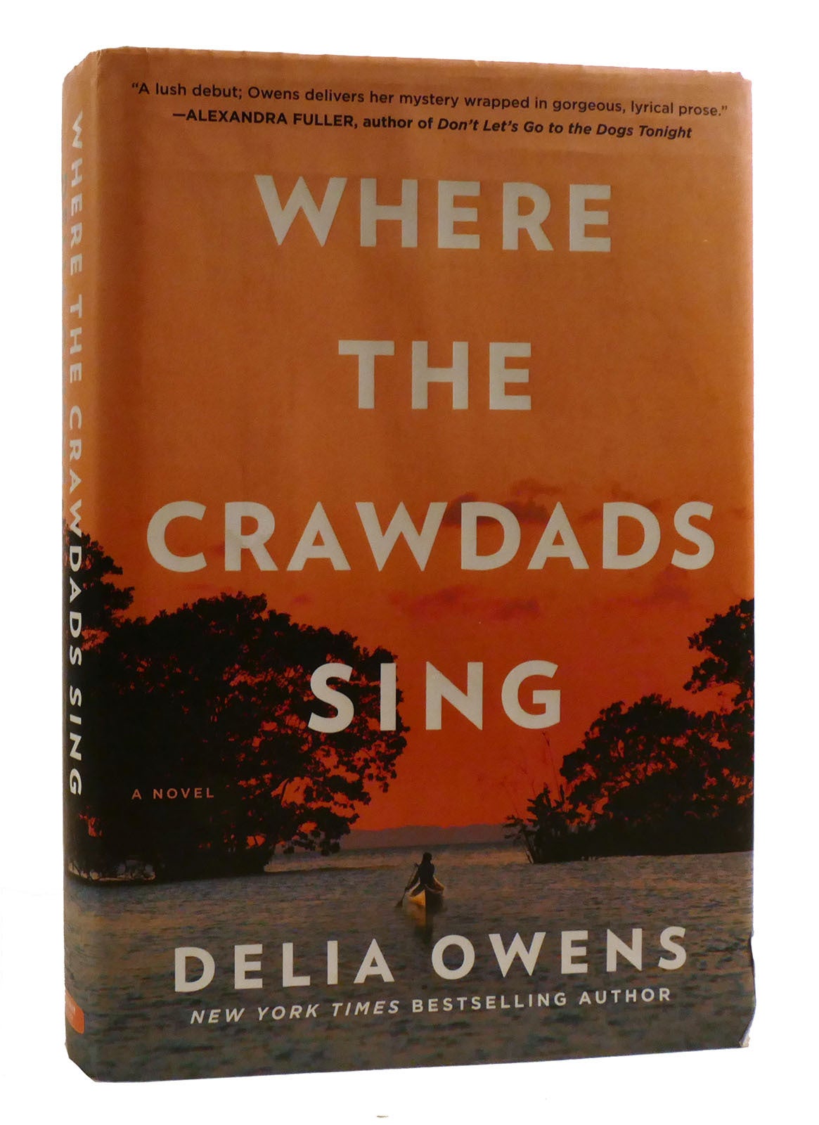 First edition book cover of Where the Crawdads Sing, rare collectible