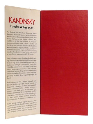 KANDINSKY; Complete Writings on Art