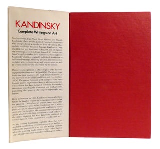 KANDINSKY; Complete Writings on Art