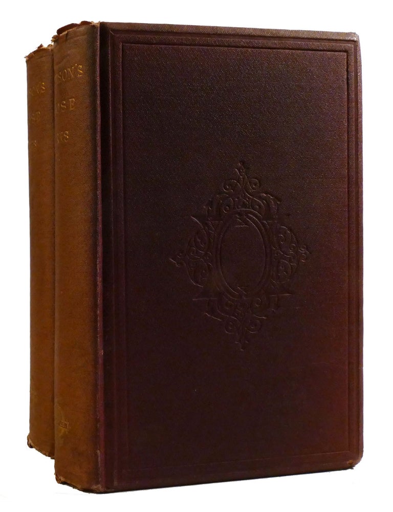 Item #195723 THE PROSE WORKS OF RALPH WALDO EMERSON; In Two Volumes. Ralph Waldo Emerson.